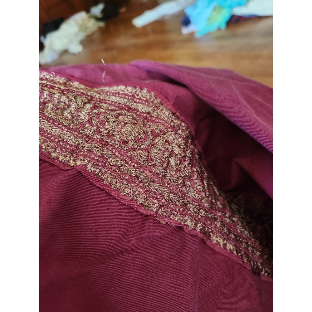 Vintage Home Made Pink and Gold Renaissance Fair Dress - Picture 6 of 7